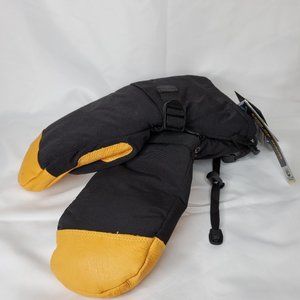 Bob Dale Tan Deerskin Gauntlet Ski Mitt | S | NWT